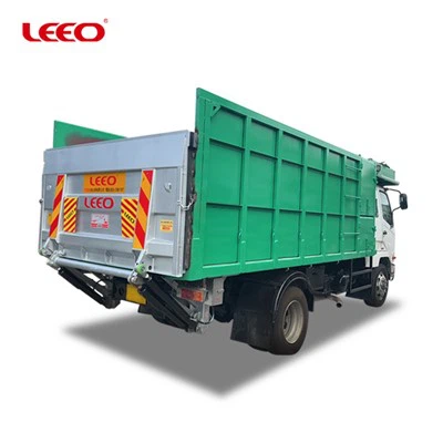 Каковы требования к видимости для заднего борта самосвального автомобиля?